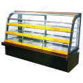 Equipamentos de padaria comercial Single Side 2 Layers Refrigerator Bakery Showcase